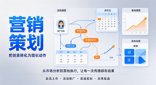 市中区营销策划